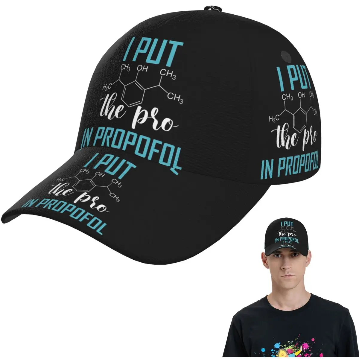 

ANESTHESIA Pro In Propofol Mesh бейсболки Snapback модные бейсболки повседневные Casquette уличные для мужчин и женщин
