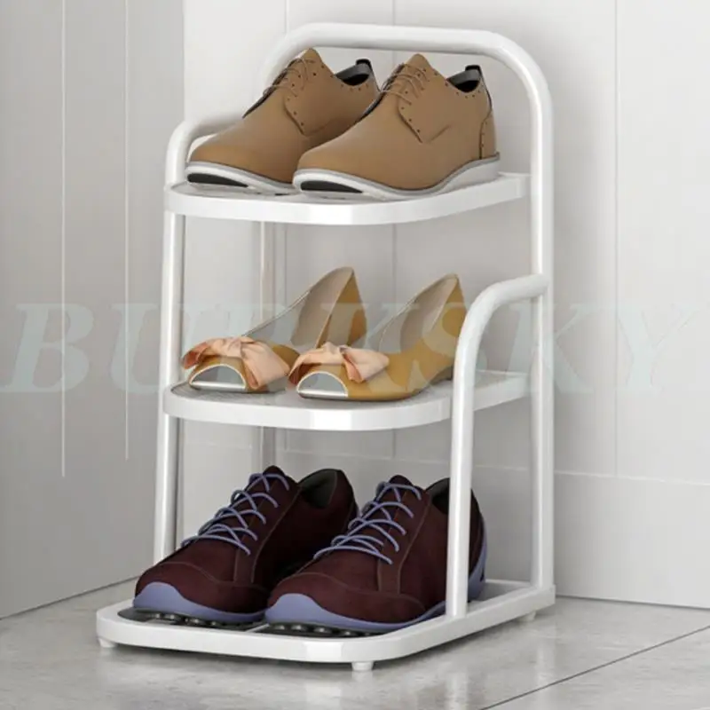 Shoe Rack Shoe Shelf 3/5/7/8 Layers Simple Dust-proof Storage Shoe Cabinet Multi-layer Assembly Door Dormitory Organizer Rack