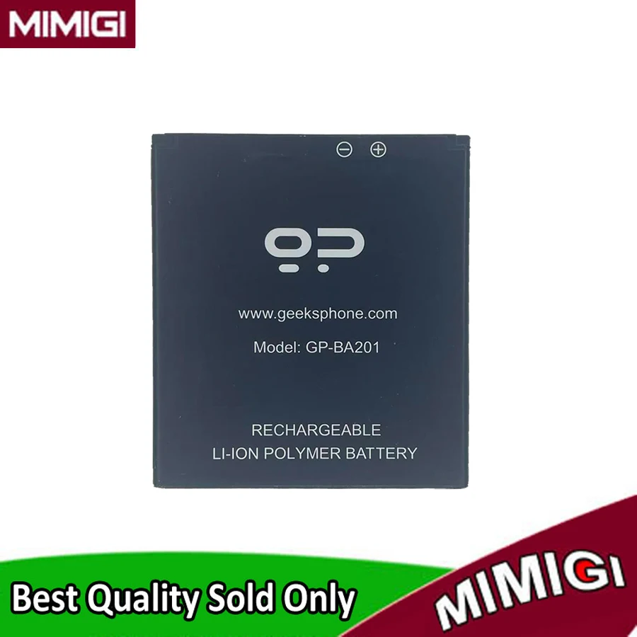 

Оригинальный литий-ионный аккумулятор GP-BA201 емкостью 1800 мАч для мобильного телефона GP Geeksphone