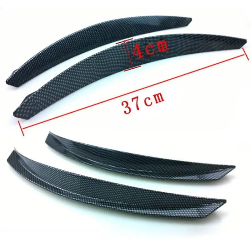 1 Pair Car Wheel Eyebrow Bumper Anti-Collision Strip Fender Arch Decor with Protection Stickers for Vehicle Body Protection - view 6