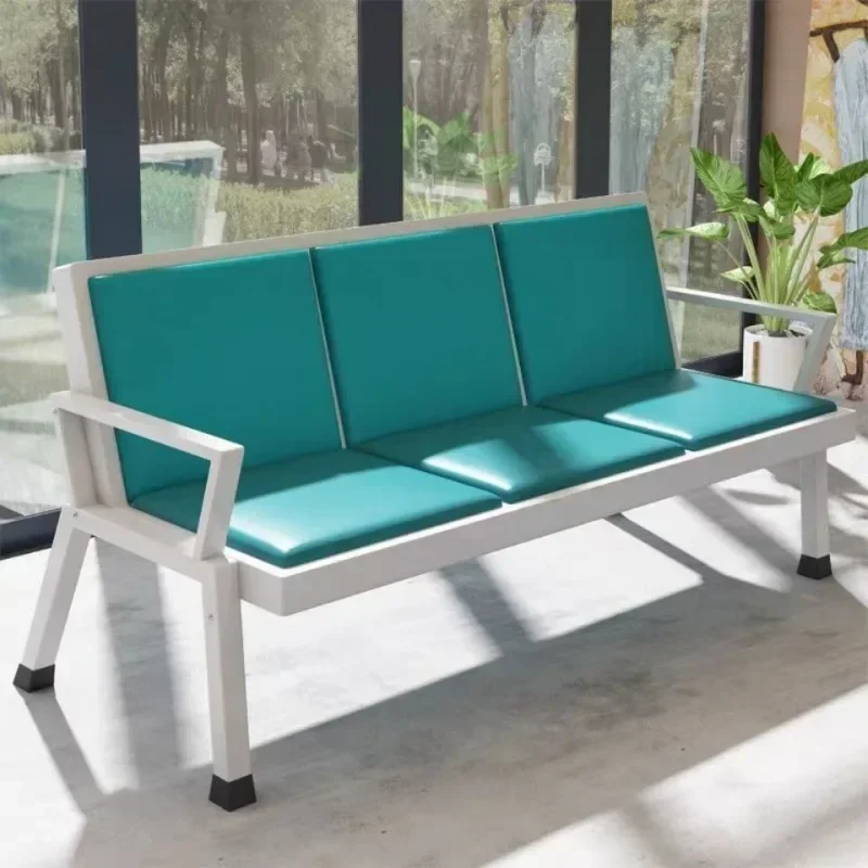 Three-seater row chairs, airport , row , hospital waiting , waiting sofas, barber shop benches, public seats