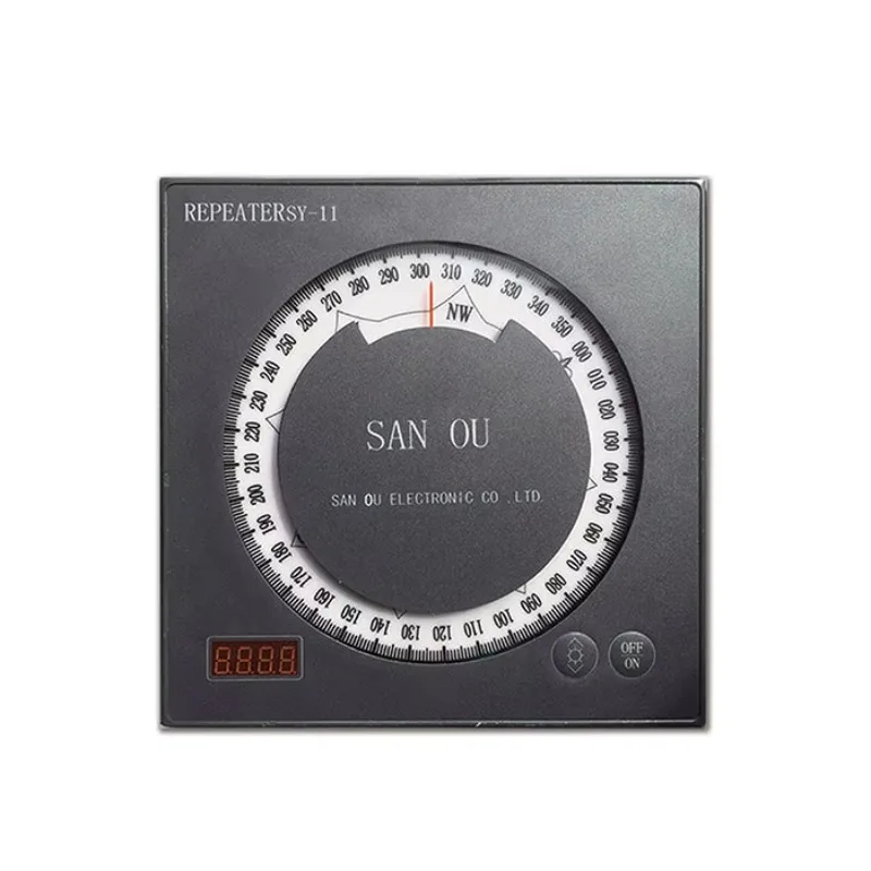 SY-II Marine NMEA 0183 Dial Digital Compass Heading Repeater Satellite Compass DisplaySuitable for customized machinery