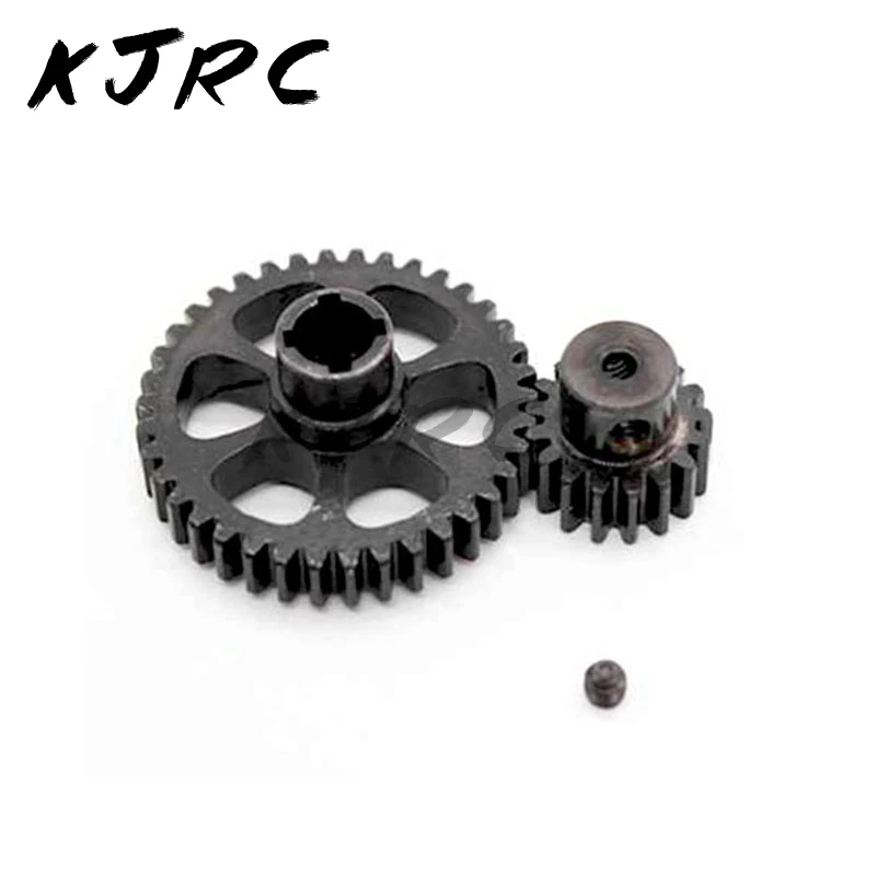 

Upgrade Part Metal Reduction Gear + Motor Gear Spare Parts For Wltoys A949 A959 A969 A979 K929 RC Car Remote Control Toy Parts