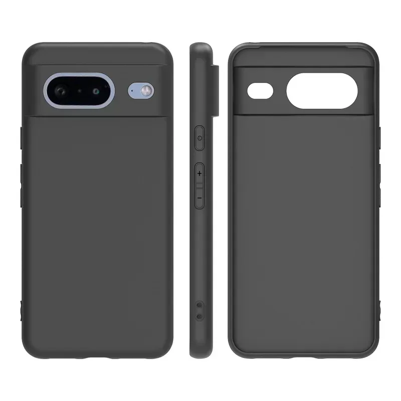 

Luxury Silione Matte Phone Case For Google Pixel 7 Pro Shockproof Bumper Cover Pixel 6 7 8 9 Pro 6A 7A 8A Anti-Fingerprint case