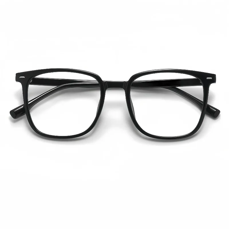 

Anti Blue Light Lens Matte Black Lightweight Frame Unisex Style Functional Glasses for Office Staff and Outdoor Driving Cycling