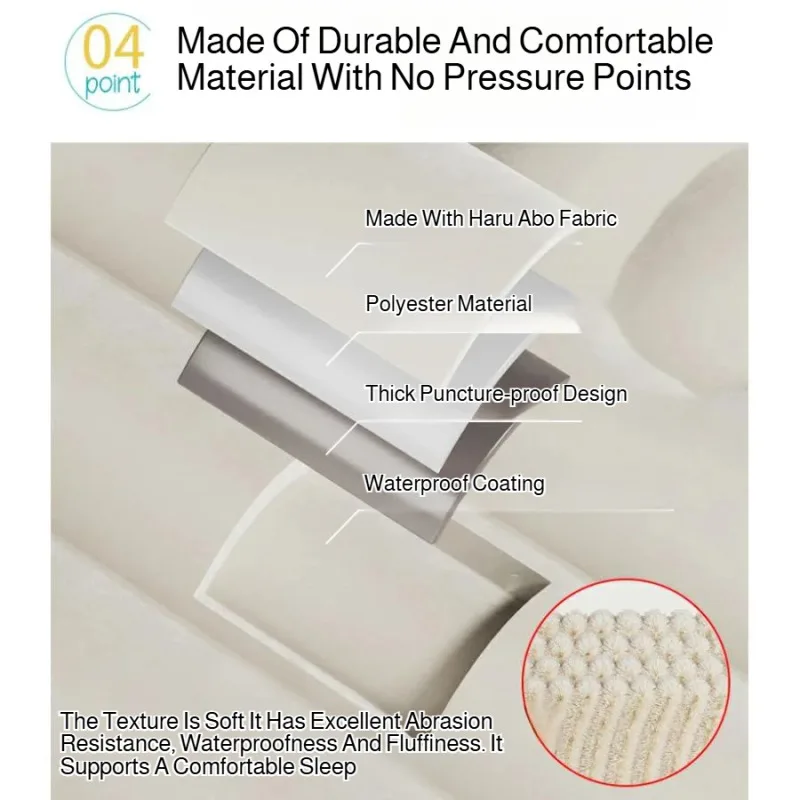 Car Back Electric Inflatable Bed One-touch Inflatable Thick Air Cushion Portable Sleeping Mattress Pad Suitable for Travel view 4