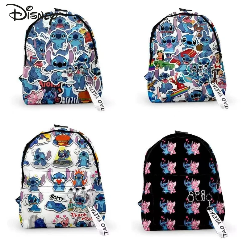 

Disney Stitch New Mini Children's School Bag Cartoon Cute Children's Backpack 3D High Quality Fashion Student Mini Backpack