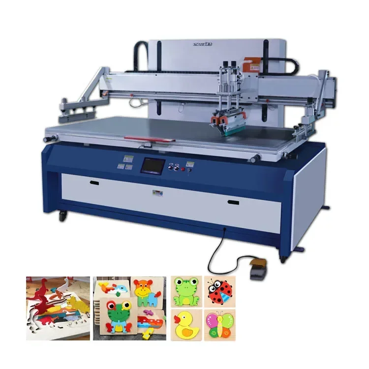 High Quality Flat Surface Screen Printer Multi Program Semi-automatic Screen Printer