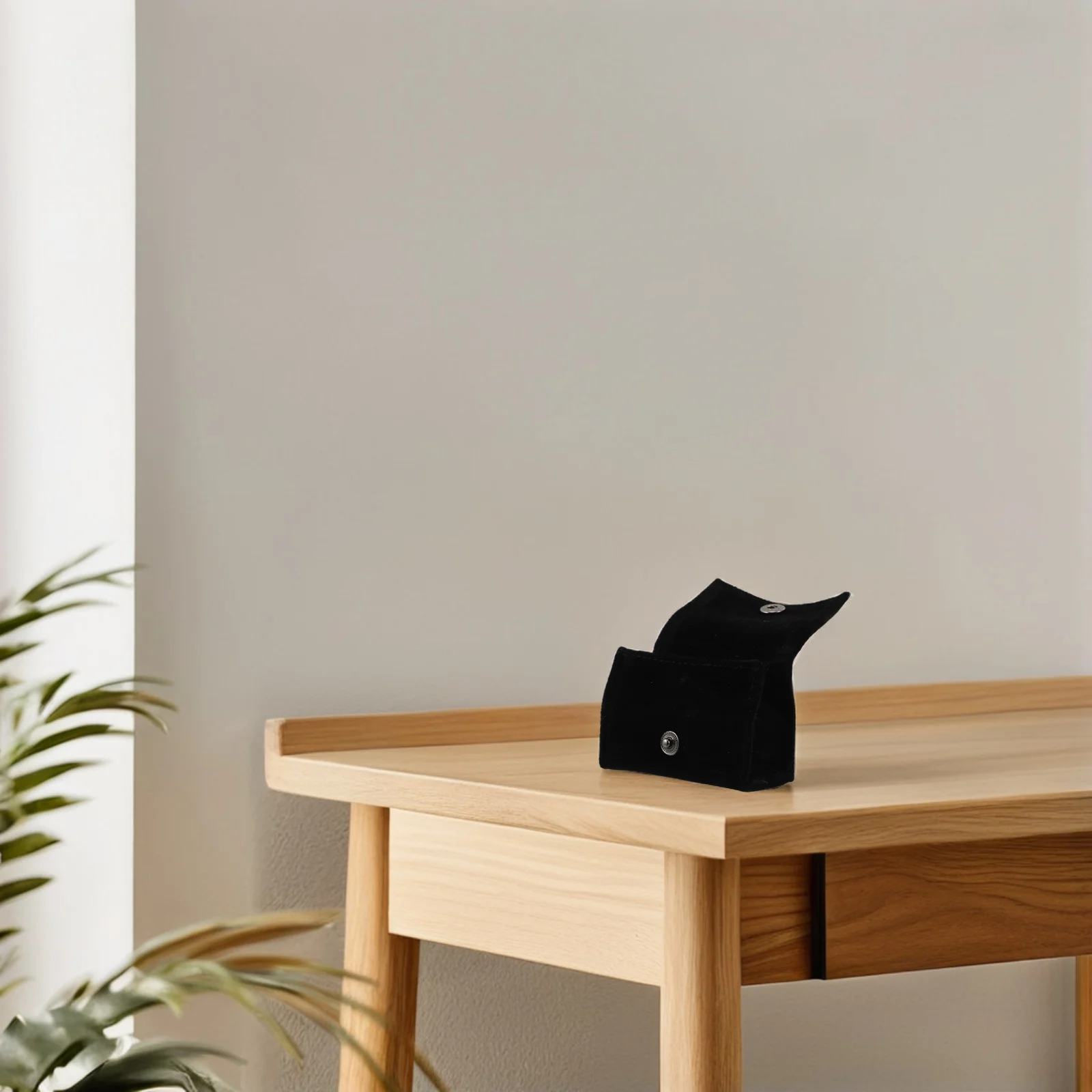 

Portable Mini Jewelry Ring Box Organizer Travel Small Earrings Storage Compact Lightweight Scratch Proof Ring Holder Case