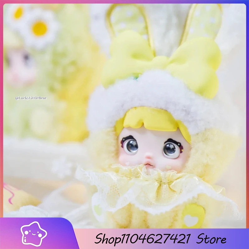 

Новая оригинальная кукла Nommi Baby Sweetheart Bunny Series V2, виниловая слепая коробка, модная подвеска, украшение для сумки, коллекция, подарки в форме сердца для девочек