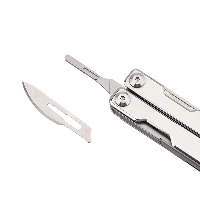 Daicamping DL19 DL16 Edelstahl EDC Mini Multifunktionsmesser Handwerkzeuge Set Tragbare Multitools Mehrzweckschere – Detail 14