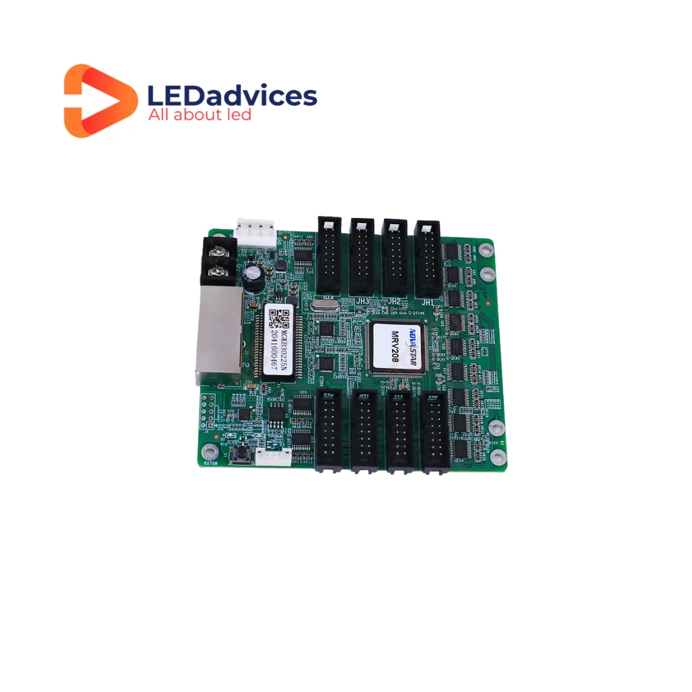Novastar MRV208-1 Receiving Card For Full Color LED Screen Conroller 3D Rental Event Fixed Installation Display Wall Receiver