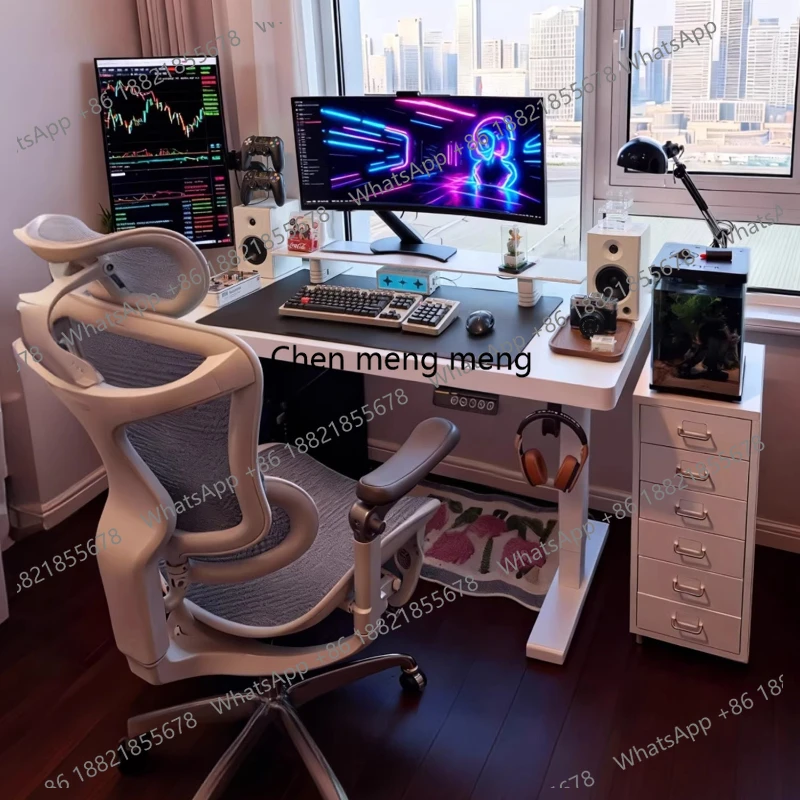 

Electric lifting Computer desk office table Motion desk standing desks workstations study table adjustable electric desks