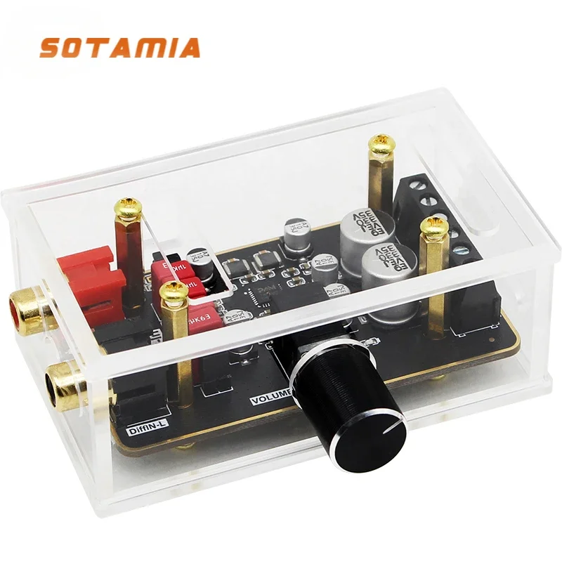 SOTAMIA PAM8620 Class D Digital Power Amplifier Audio Board 15Wx2 Mini Amp hifi Music Sound Speaker Amplifier Amplificador