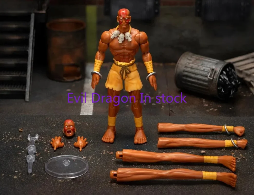 [In stock] US original Jada Toys 1/12 Street Fighter 2 Wave Gibbon Darcy Action Figure Model Toys