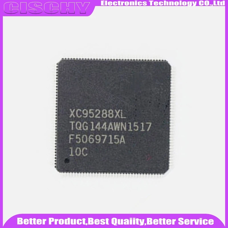 1pcs/lot XC95288XL-10TQG144C XC95288XL-10TQG144I XC95288XL TQFP-144 In Stock