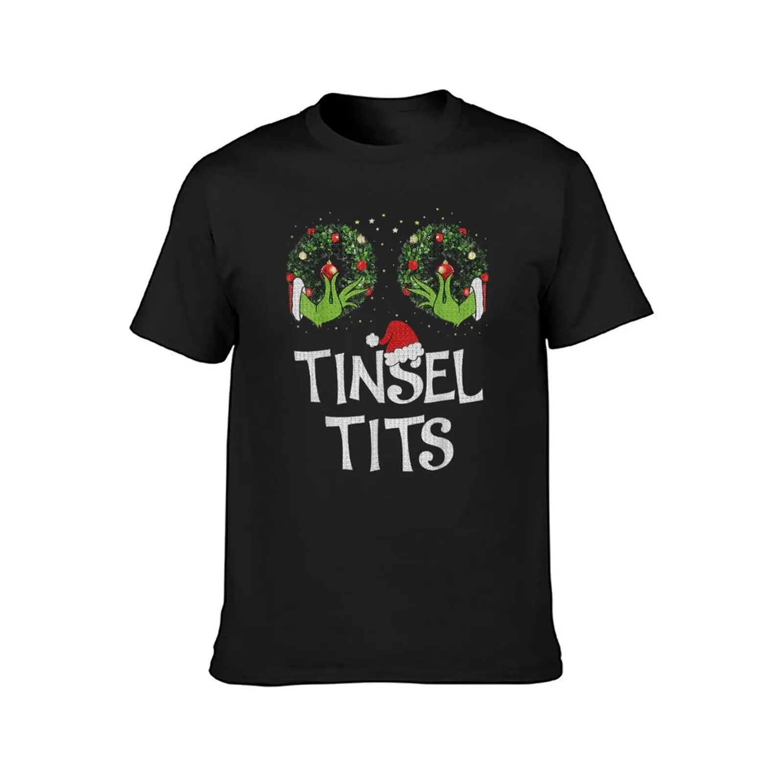 Jingle Balls Tinsel Tits Couples Christmas Matching Couple T-Shirt cute tops animal prinfor boys sweat oversized men clothing