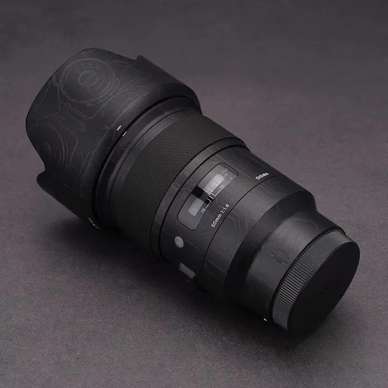 For Sigma 50mm F1.4 DG HSM Art (For Sony E Mount) Anti-Scratch Camera Lens Sticker Coat Wrap Protective Film Body Protector Skin