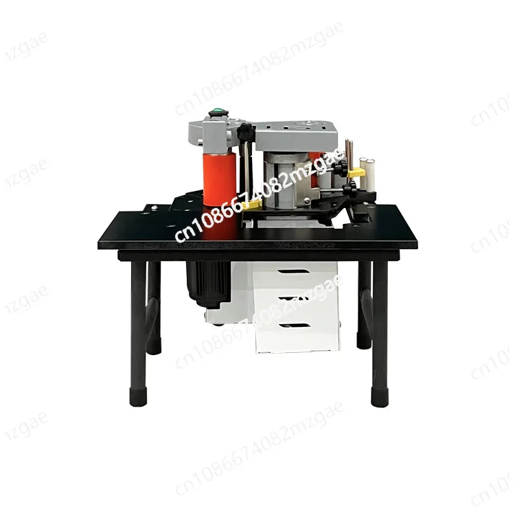 1100W Small Manual Edge Banding Machine Double Side Gluing Portable Edge Bander Woodworking Edge Banding Machine 220V