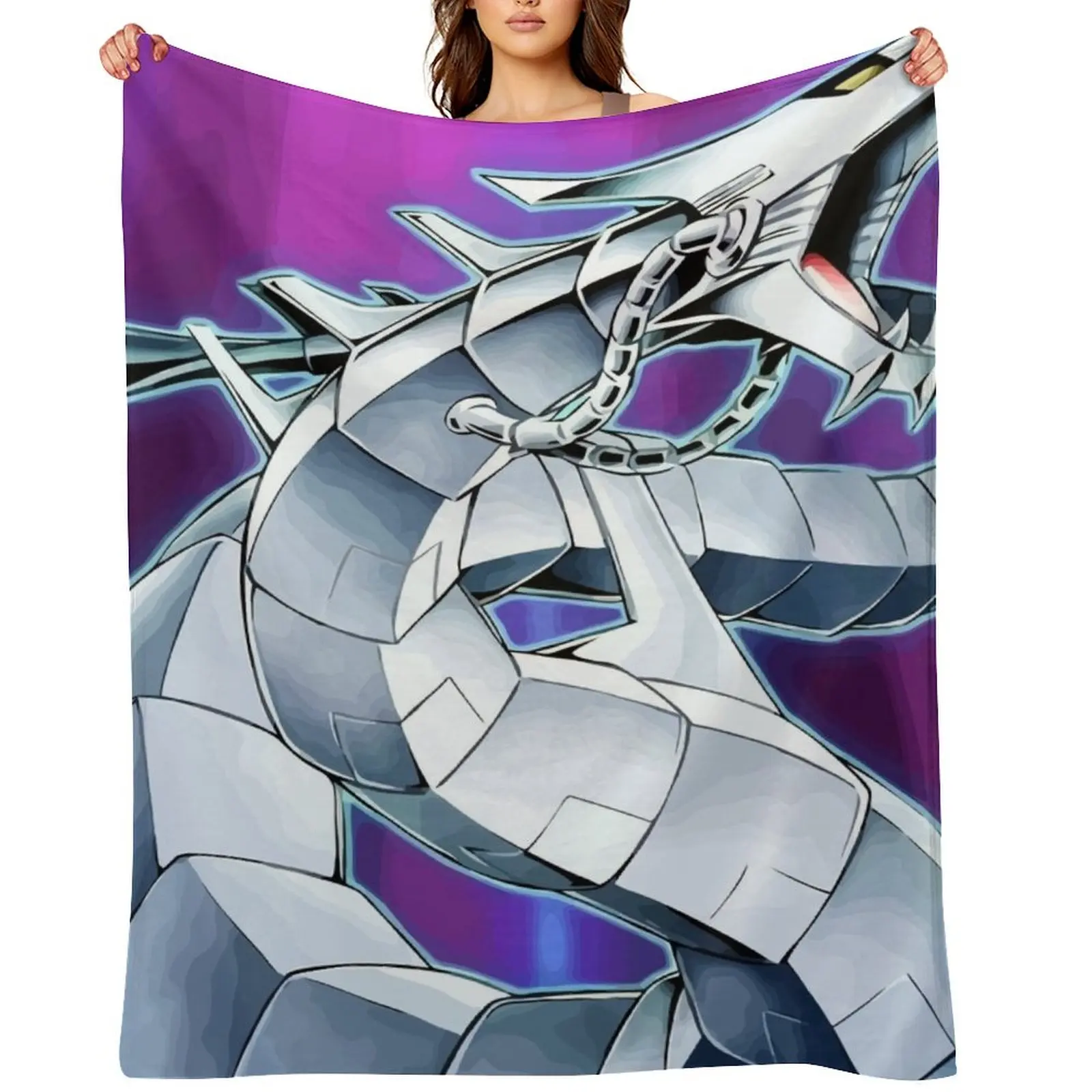 

Cyber dragon Throw Blanket Blankets For Baby christmas gifts Moving Custom Blankets