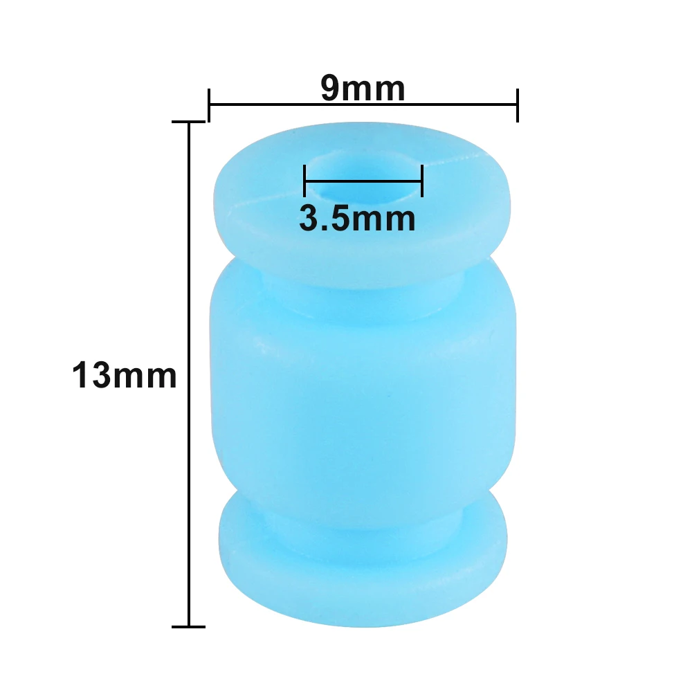 10pcs PTZ Camera Gimbals AV Ball Damping Silicone Shock Absorber Ball RC Anti Vibration Shock Absorption for FPV Camera Mount