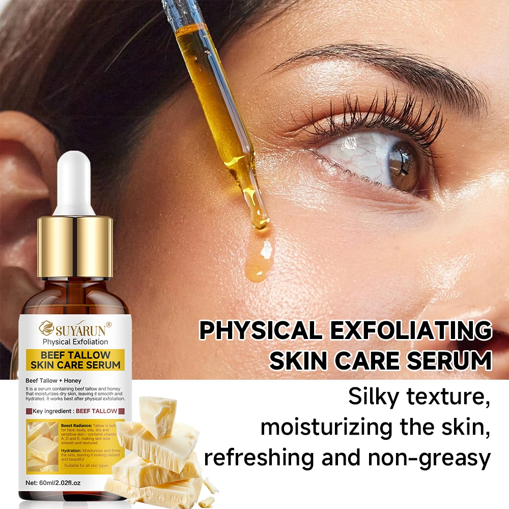 سيروم مقشر طويل القامة من SUYARUN، مقشر لطيف للوجه والجسم للتنظيف العميق والعناية بالبشرة الطبيعية. #3