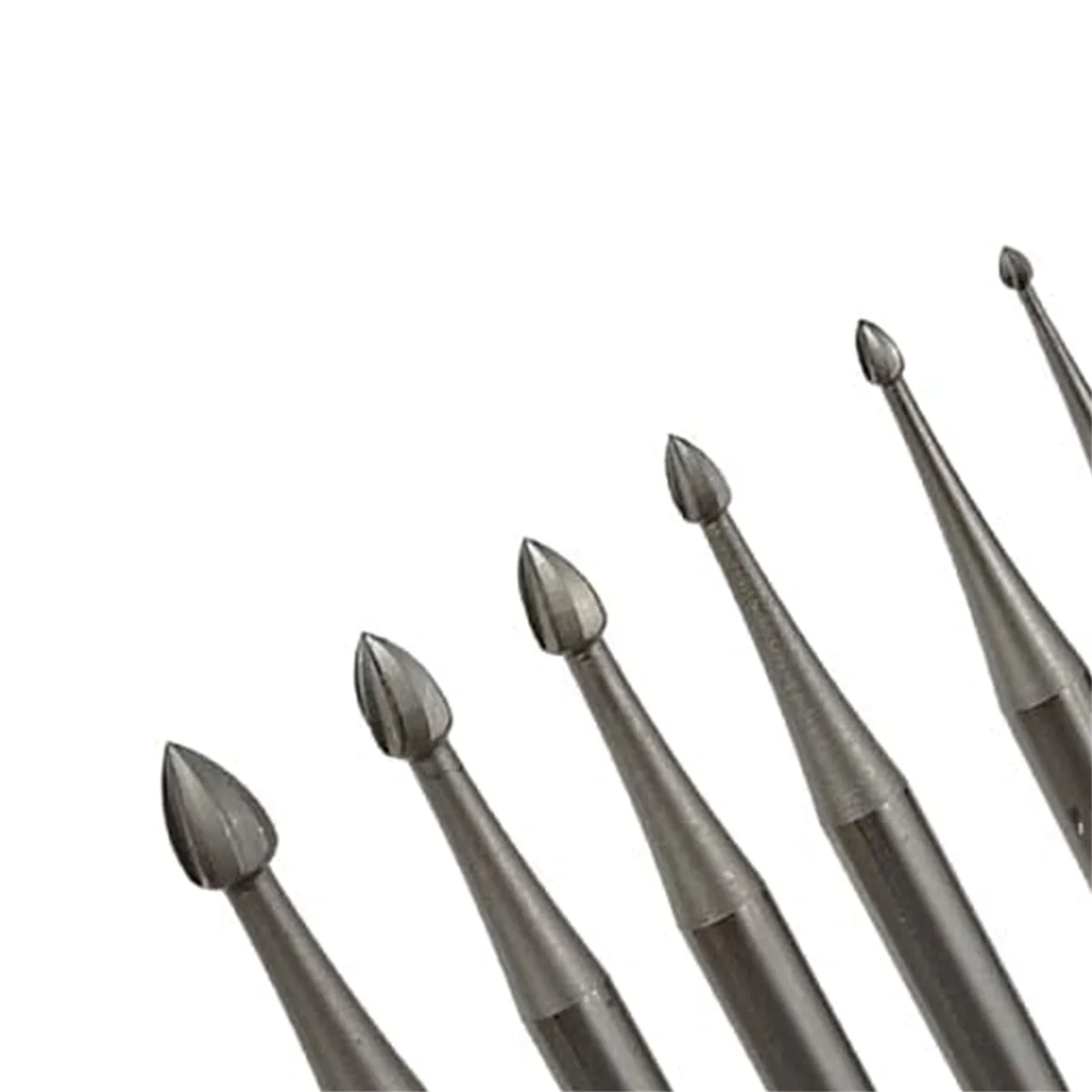 قطع حفر لدغ المجوهرات للأدوات الدوارة ، أدوات صنع جواهر ، عرقوب 3 32 "، 6 روض