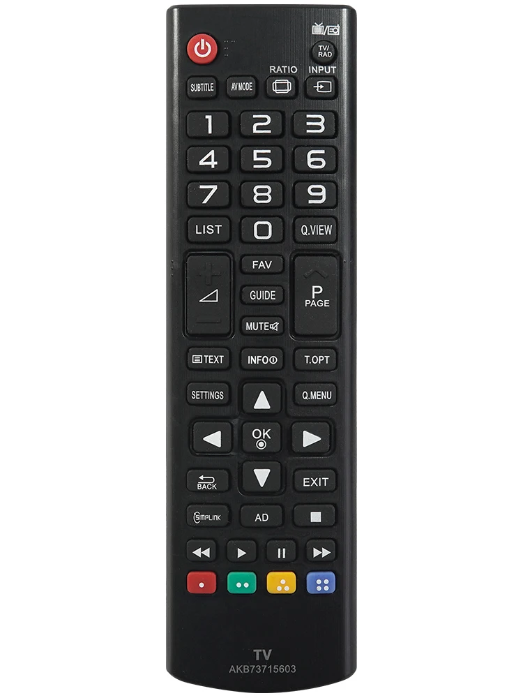 Universal TV Remote Control AKB73715603 Suitable For LG Smart TV Remote Replacement For LG Smart TV Models