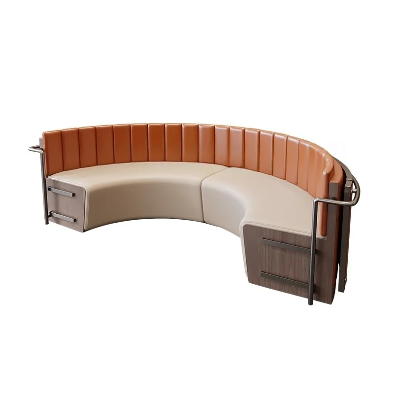 

Высококачественные полукруглые диваны-кабинки JC для ресторанов, комплекты столов и стульев для кофеен, отелей и коммерческой мебели