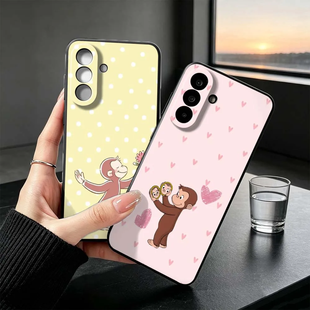 Cartoon monkey cute Gift For Samsung Galaxy A30 A26 A25 A23 A21 A17 A16 A15 A14 A13 A07 A06 A05 Phone Case