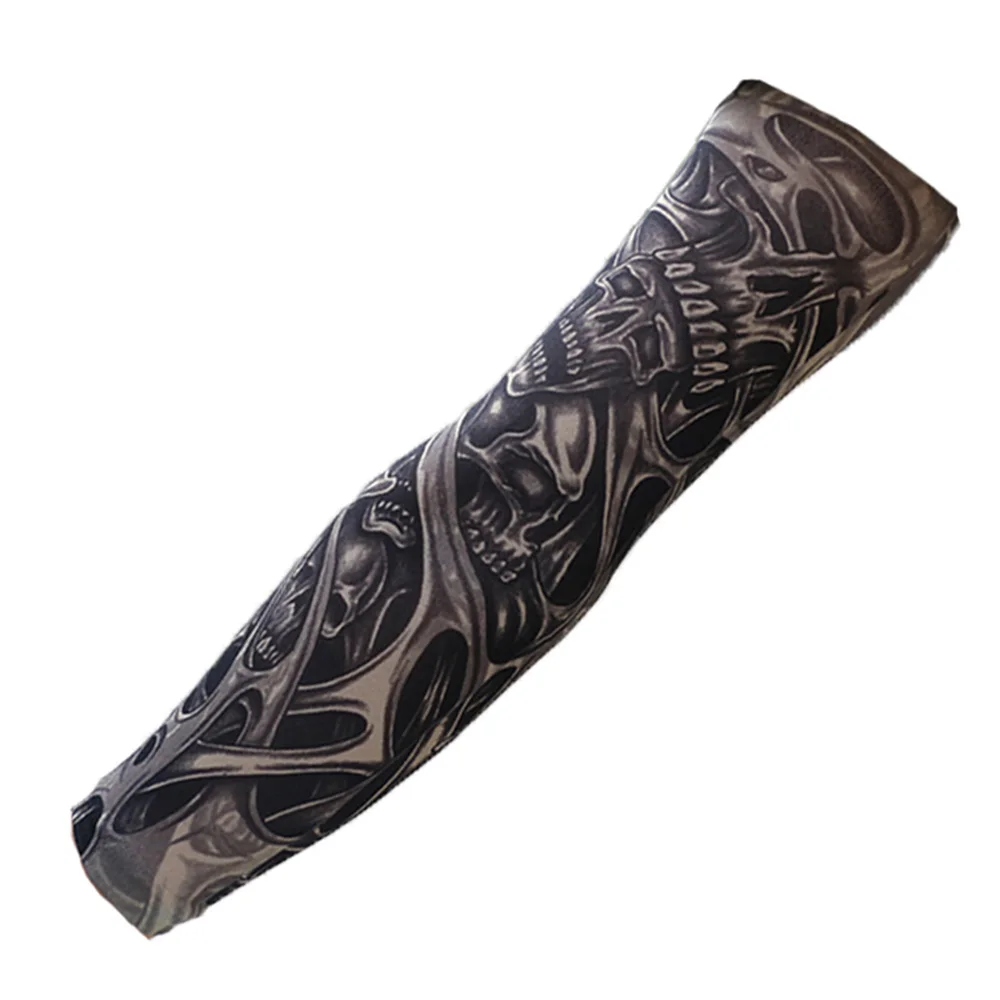 1/5PCS 40cm*8cm Patterned Sleeve High-quality Comfortable Arm Warmers For Long Rides Summer Popular 1 Piece Tattoo Durable