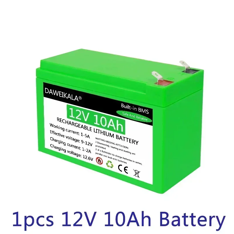 12 V lithiumbatterij 18650 batterij Deep Cycle voor kinderscooters Zonne-opslagbatterij Elektrische verlichting Buiten