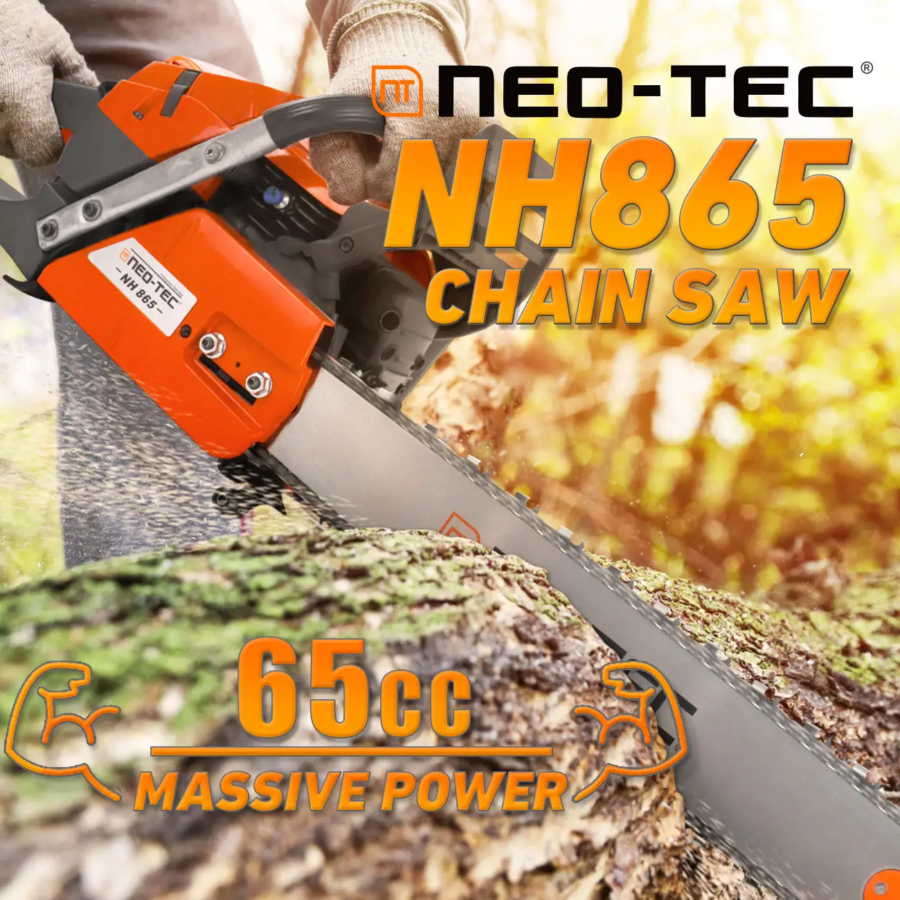 Professional Gasoline Gas Chain Saw Machine Chainsaw