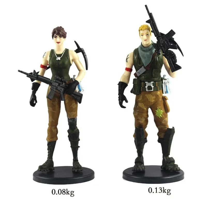 Figuras de Fortnite de 18 cm con Diseño Estándar, Colección de Accesorios de Juego, Regalos de Cumpleaños