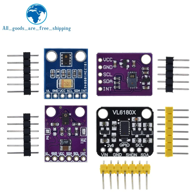 TZT Gesture recognition sensor PAJ7620U2 9 gMesture recognition APDS-9930 APDS-9960 VL6180 VL6180X Range Finder Optical Ranging