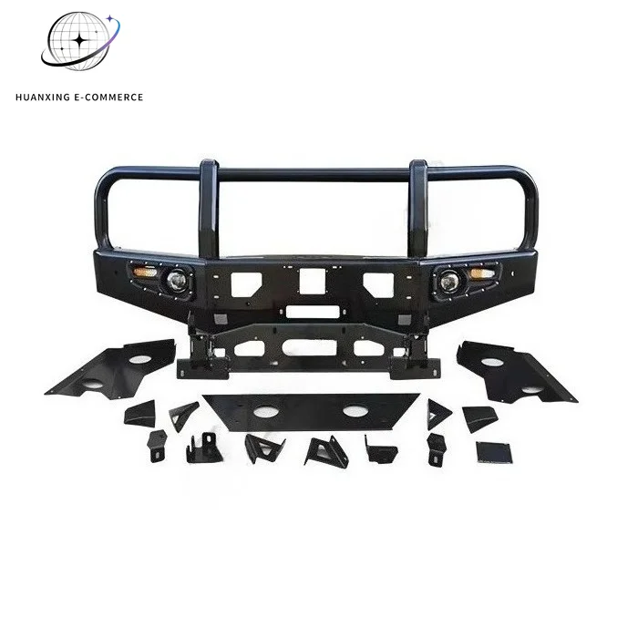 New GZDL4WD Steel Front Bull Bar Bumper for 2023 for Ranger T9 Body Kit with Triple-loop BullBar Accessories Customization