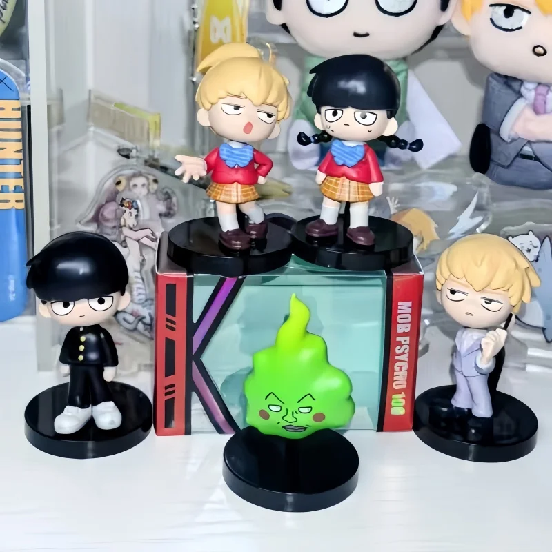 

Genuine Mob Psycho 100 Mini Figure Blind Box Shigeo Kageyama Mini Figurine Ornament Decor Ekubo Anime Trendy Toy Kids Cute Gifts