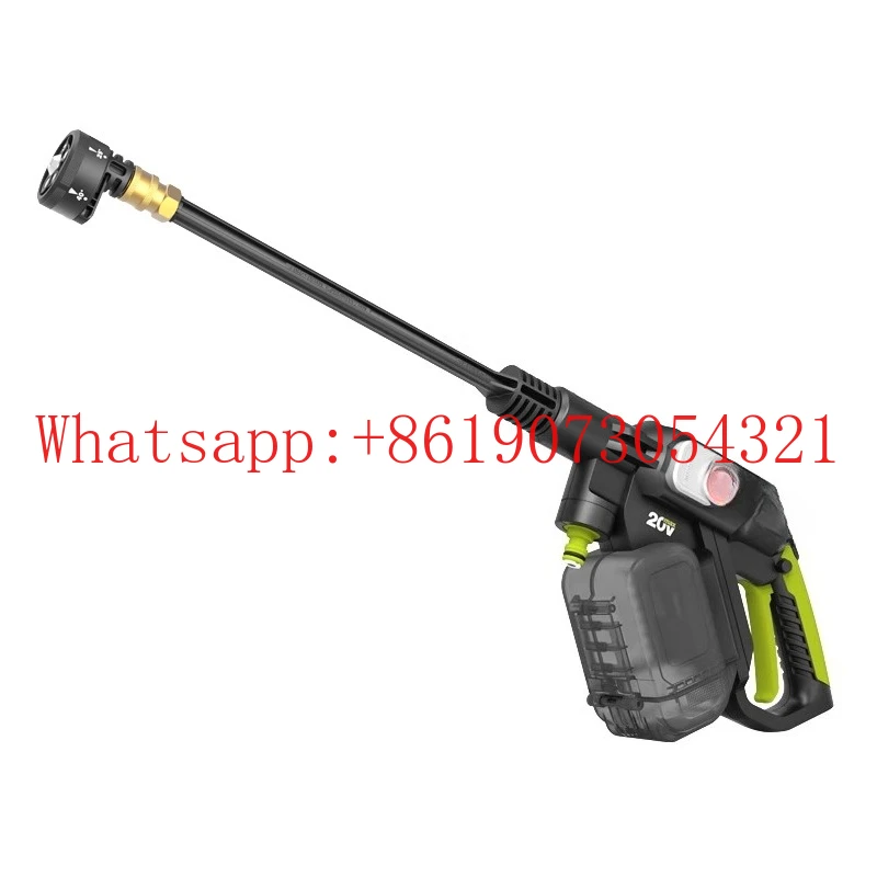 

Lithium battery wireless car washing machine WU633 household high pressure car wash water gun portable rechargeable power tool