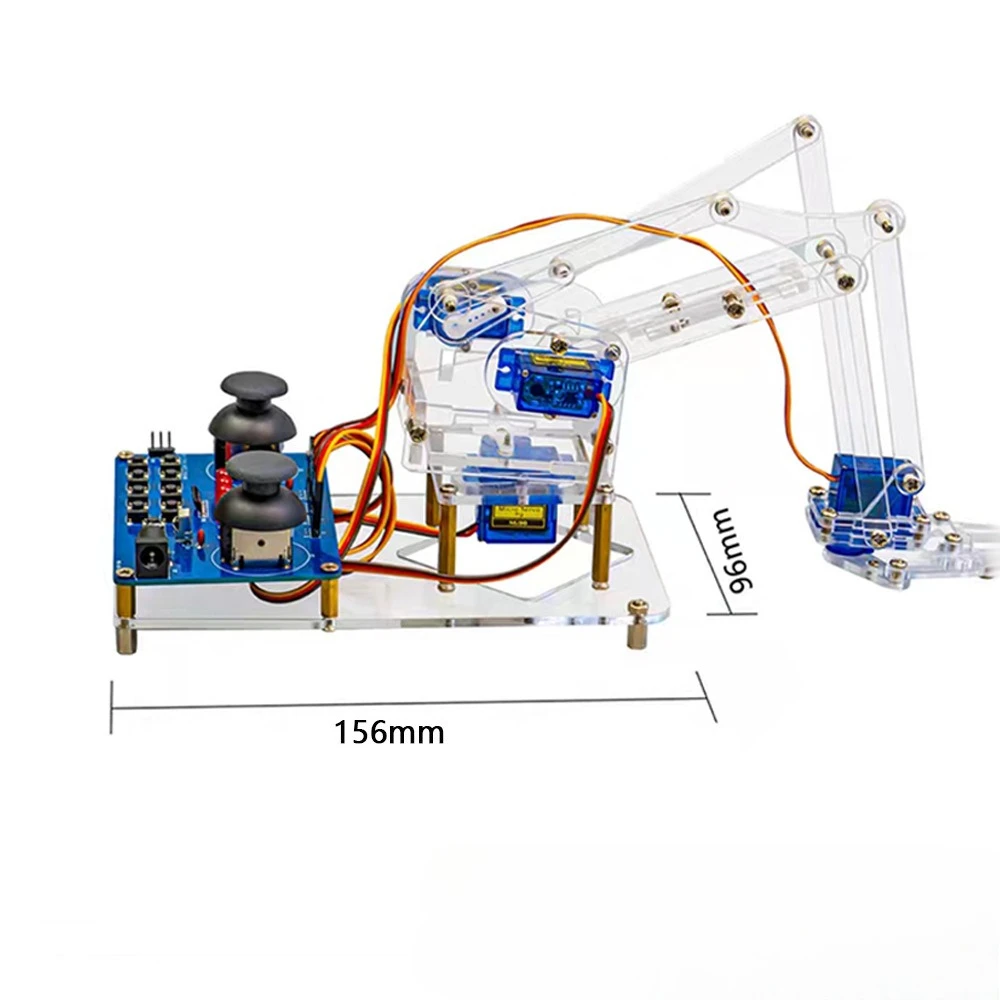 Robotic arm DIY assembly kit/construction kit Practice welding Maker electronics Hobby skills improvement teaching