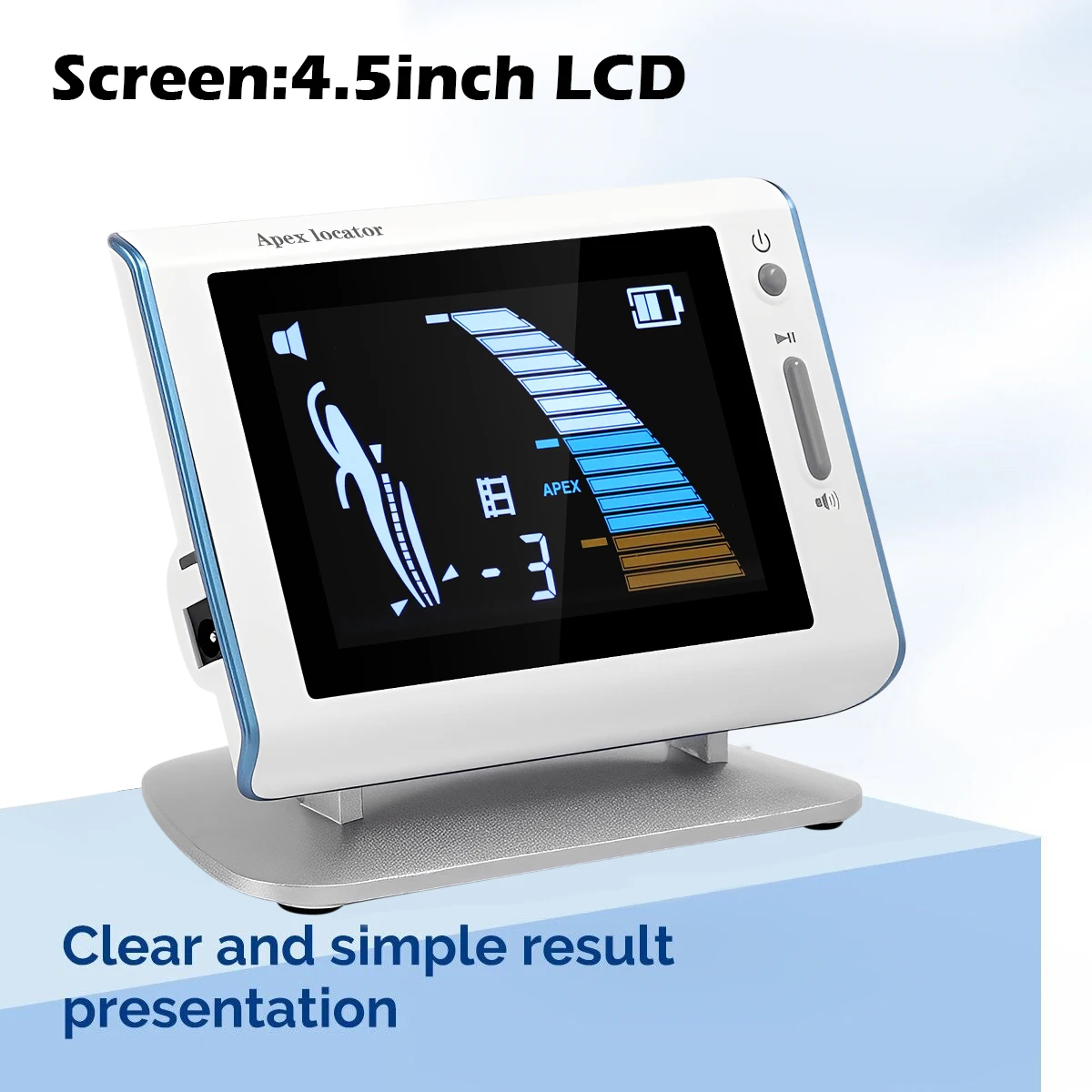 

Dental Endodontic Apex Locator Endo Root Canal Meter Finder Measure LCD 4.5" fit DTE Woodpecker