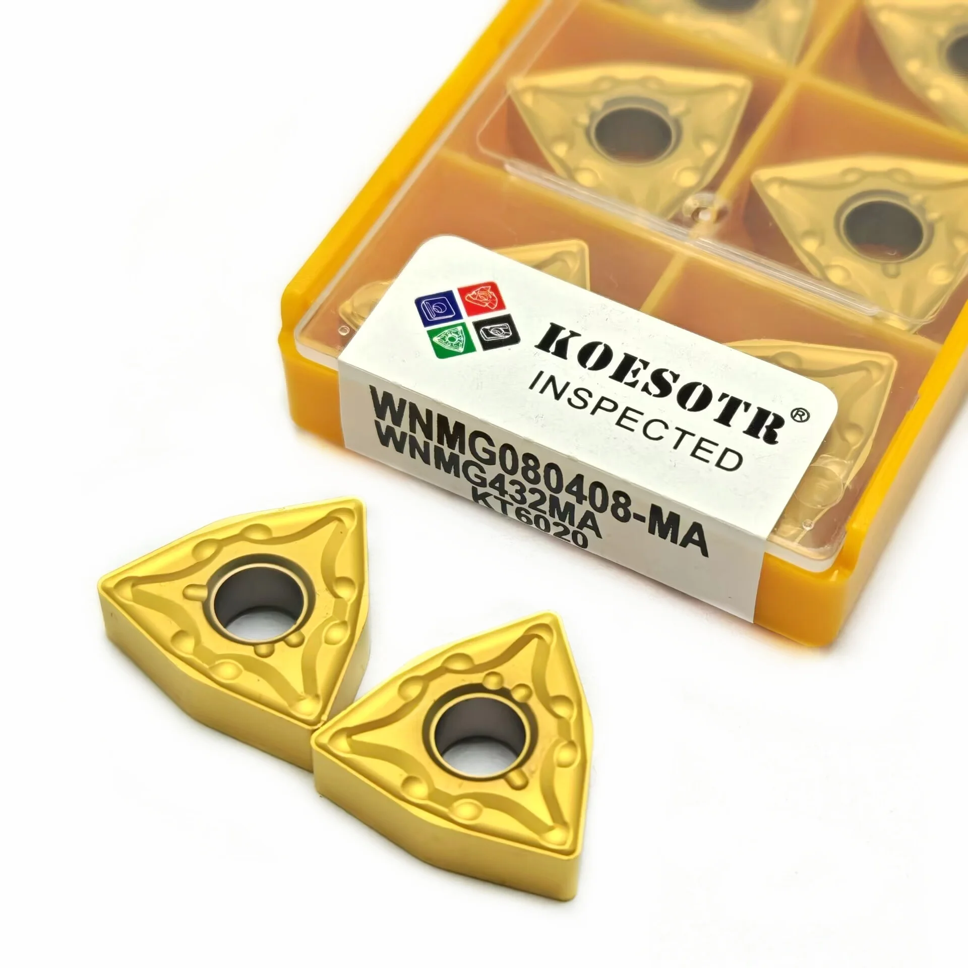 【for マリエモーン様】オーダー品 Carbide insert WNMG080404 WNMG080408 MA KT15 KT6020 KT735 High