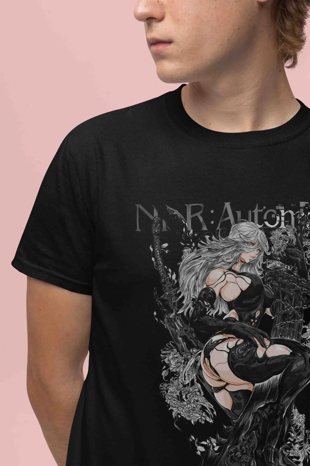 Nier Automata Shirt YoRHa 2B Tshirt 9S T-Shirt A2 Top Eve Nines Adam Anime Tee