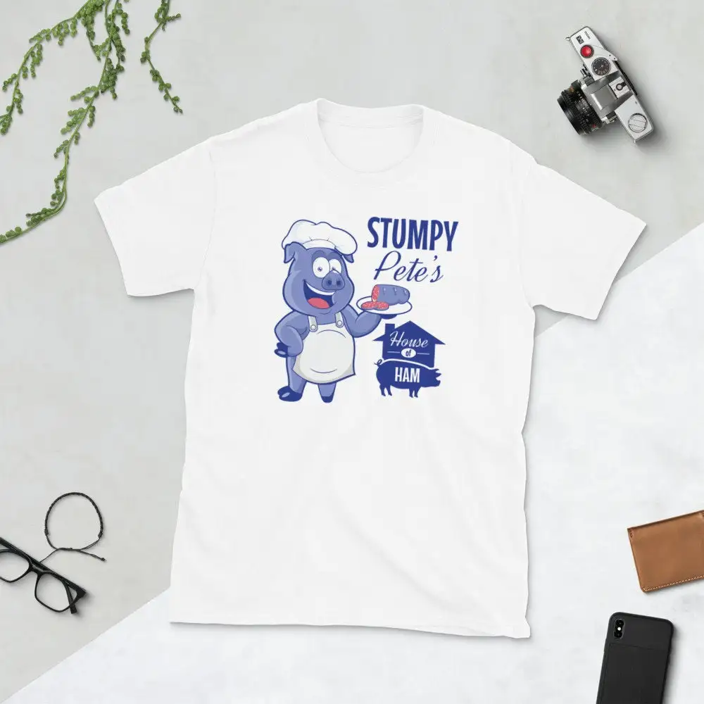 Stumpy Pete s House of Ham Restaurant Sign  T Shirt