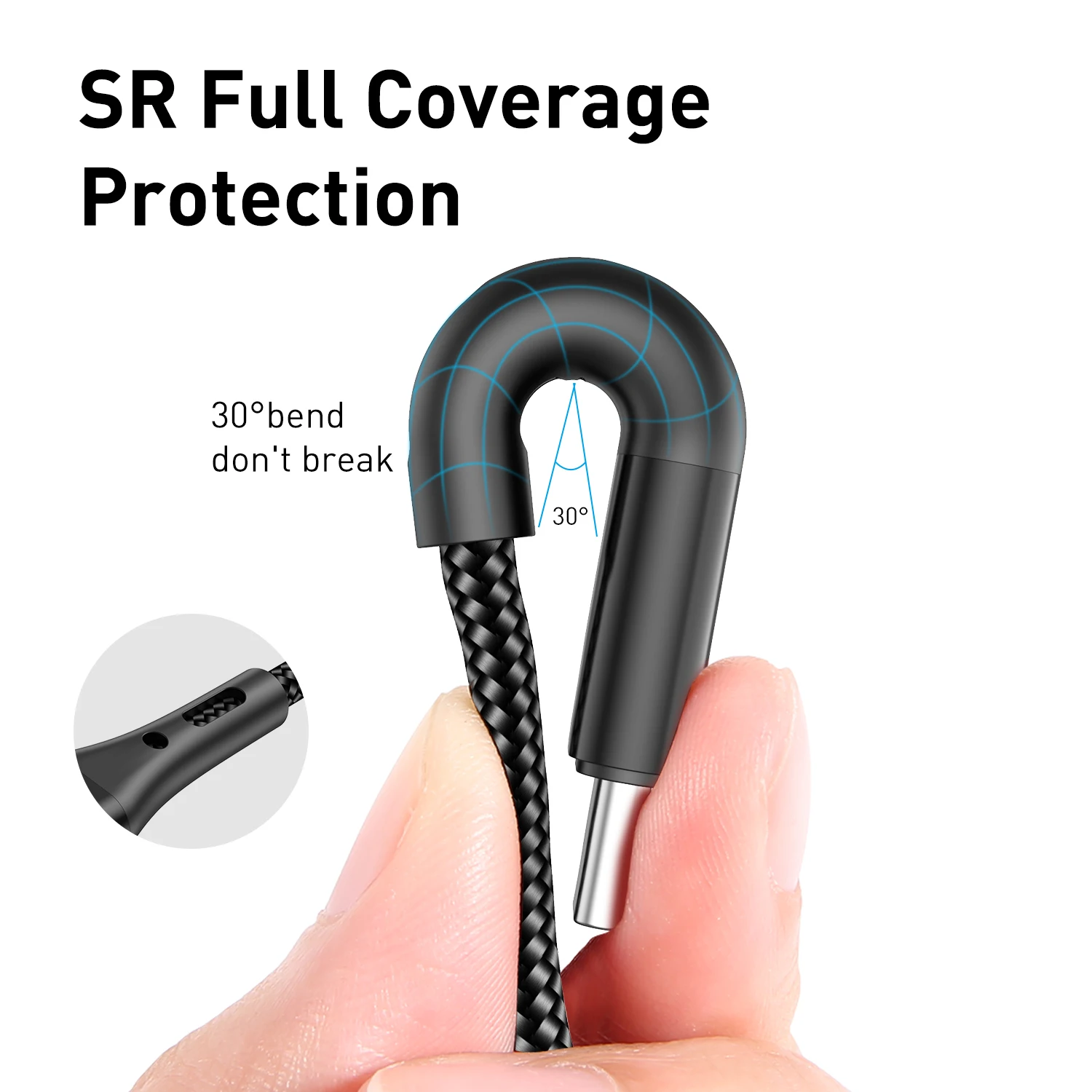 PD 60W Type C to Type C Cable 3A USB C Fast Charging Cable for iPhone Xiaomi Redmi Huawei Samsung Tablets Laptops 0.5M/1M/2M/3M image 3