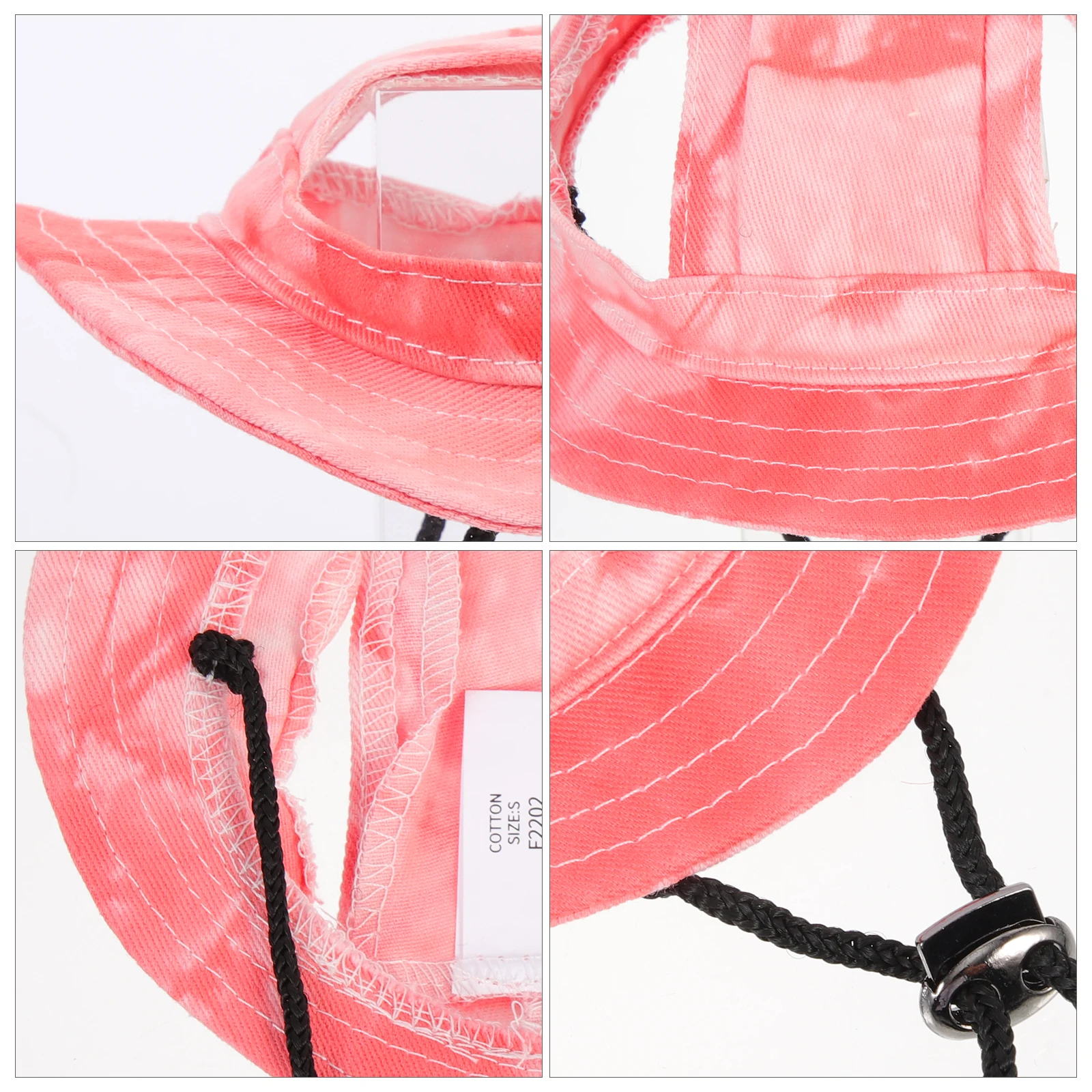 

Pet Baseball Cap Puppy Dog Hat Small Sun Scarf Hats for Summer Cotton Bucket Dogs