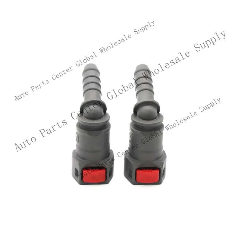 Z+ 2pcs/lot 7.89mm ID6 8x6 For auto Fuel line quick connector degree female fuel 2P