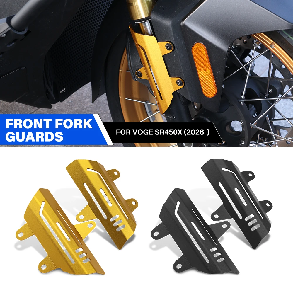 For VOGE SR450X SR 450X 2026 Front Fork Guard Cover Protector Shock Absorber Slider Shield Motorcycle Accessories