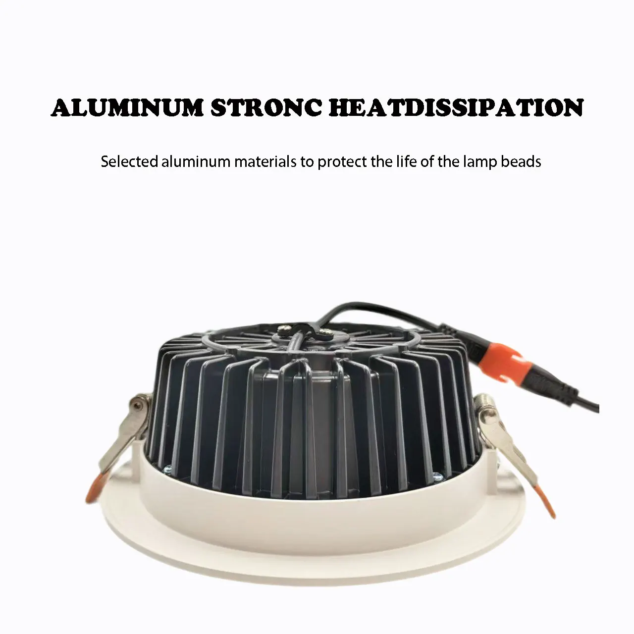 High Brightness COB LED Downlight with Driver  Recessed Ceiling Spotlight for Home, Office, and Commercial Lighting