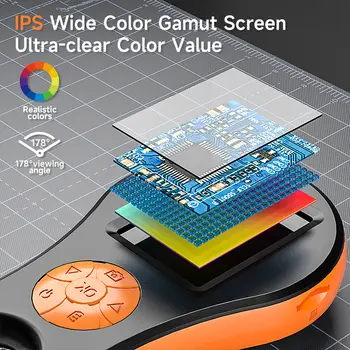 2,0'' IPS digitální lupa HD 1080P 500X přenosný mikroskop ruční zvětšovací sklo pro opravy elektroniky, kontrolu šperků 8 nejlepší prodej Handsfree od Googlu Pixel - №7