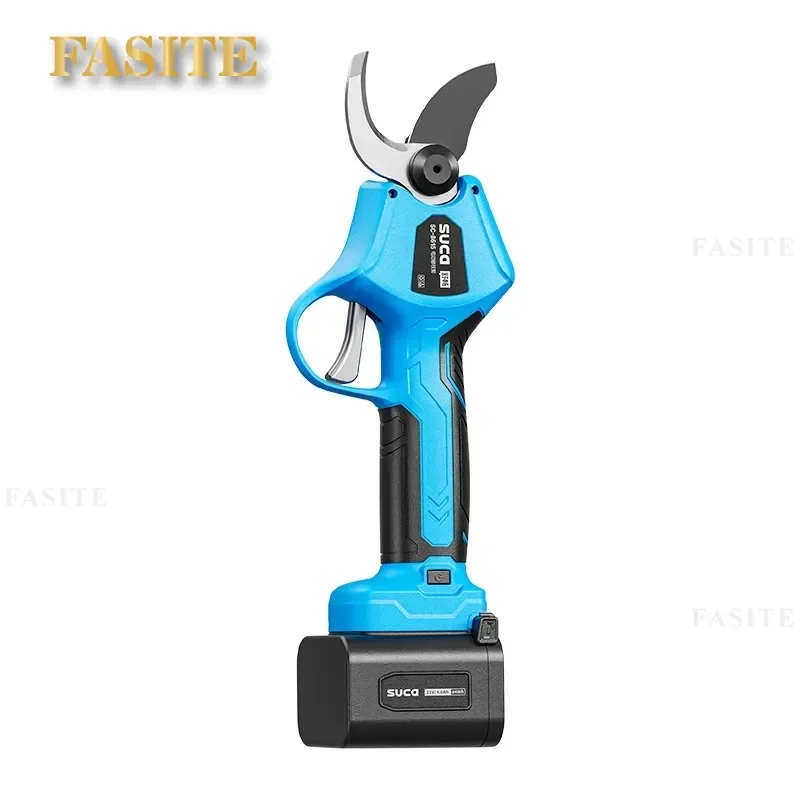 For Electric Pruning Shears 40mm Cutting Diameter Lithium Battery Powered Garden Scissors Professional Grade
